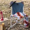 Kijaro Native Comfort Comfort Chair, 100% Recycled Fabric, Smoky Mountain Blue view 2