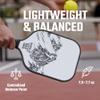 Bison Paddles: Carbon Graphite Pickleball Paddles - Lightweight Pickleball Rackets | Honeycomb Composite Core Improves Pickle Ball Placement and Increases Power | Durable Unibody Construction view 4