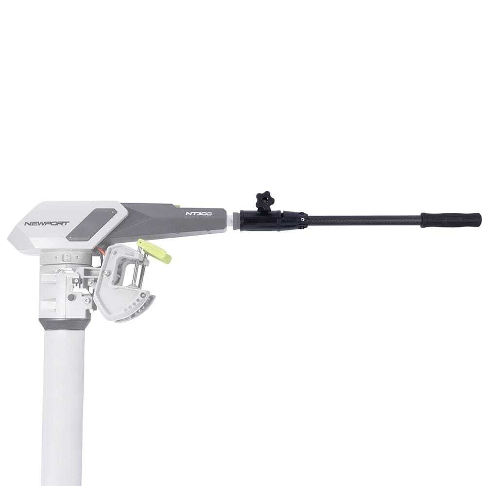 Newport Tiller Extension Handles - with Outboard Motors & Trolling Motors - Carbon Fiber Wrapped Composite Shaft - Available in 18", 24", and 32" Lengths - Ultimate Comfort & Control (18")