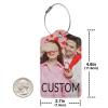 Custom Personalized Luggage Tag - Customized Your Own Name Photo Text Custom Luggage Tags 1 Pcs view 4