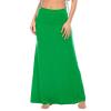 Womens Skirts St. Patrick's Day Green Skirt for Women Long Geen Maxi Skirt High Waist Trendy Holiday Skirts Grass Green XL view 3
