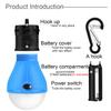 LED Tent Light 4-Pack Clip Hook Hurricane Emergency Lights LED Camping Light Bulb Camping Tent Lamp Portable Lantern Bulb Camping Equipment for Camping, Hiking (Orange) view 4