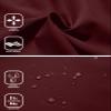 Hugut Women's Lightweight Hiking Cargo Shorts Quick Dry Athletic Shorts Camping Travel Golf Zipper Pockets Water Resistant Maroon view 4