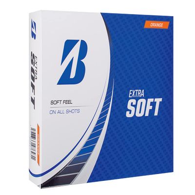 Bridgestone Extra Soft Golf Balls, 2023 Model, 12 Balls, Orange