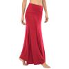 Womens Skirts Red Skirt for Women Long Red Maxi Skirt High Waist Trendy Holiday Skirts Red M view 1
