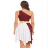 Hularka Women's Liturgical Praise Dance Dress Tunic Worship Color Block Lyrical Dance Costume Performance B Burg Medium view 4