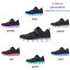 AoSiFu Kids Light Up Shoes Toddler Girls Boys Breathable Led Flashing Sneakers USB Charge Dark grey34 view 4