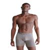 Calvin Klein Embossed Icon Micro Long Boxer Brief Grey Sky Small view 1