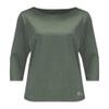 Jack Wolfskin Women's Pack & Go 3/4 Sleeve T-Shirt - Picnic Green - S view 3