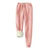 tuduoms Womens Winter Thermal Sweatsuits 2 Piece Outfits Sherpa Fleece Lined Sweatshirt Top and Pant Sets Warm Underwear Suit view 2