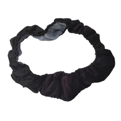 rockible Trampoline Spring Cover 36-40 inch Foam Pad Anti Rain Protection Oxford Cloth Accessories Sponge Waterproof for Round Frames Outdoor Safety, Black, 36 inches