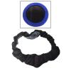 rockible Trampoline Spring Cover 36-40 inch Foam Pad Anti Rain Protection Oxford Cloth Accessories Sponge Waterproof for Round Frames Outdoor Safety, Black, 36 inches view 3