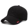 Classic UV Protection Wide-Brimmed Sun hat Beach Outdoor Sun Visor Men's and Women's Casual Baseball caps (Black) view 1