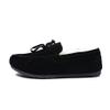 Bestgift Winter Beans Shoes Men's Velvet Fur one Frosted Snow Boots Warm Cotton Shoes Casual Shoes Non-Slip Black 7 view 1