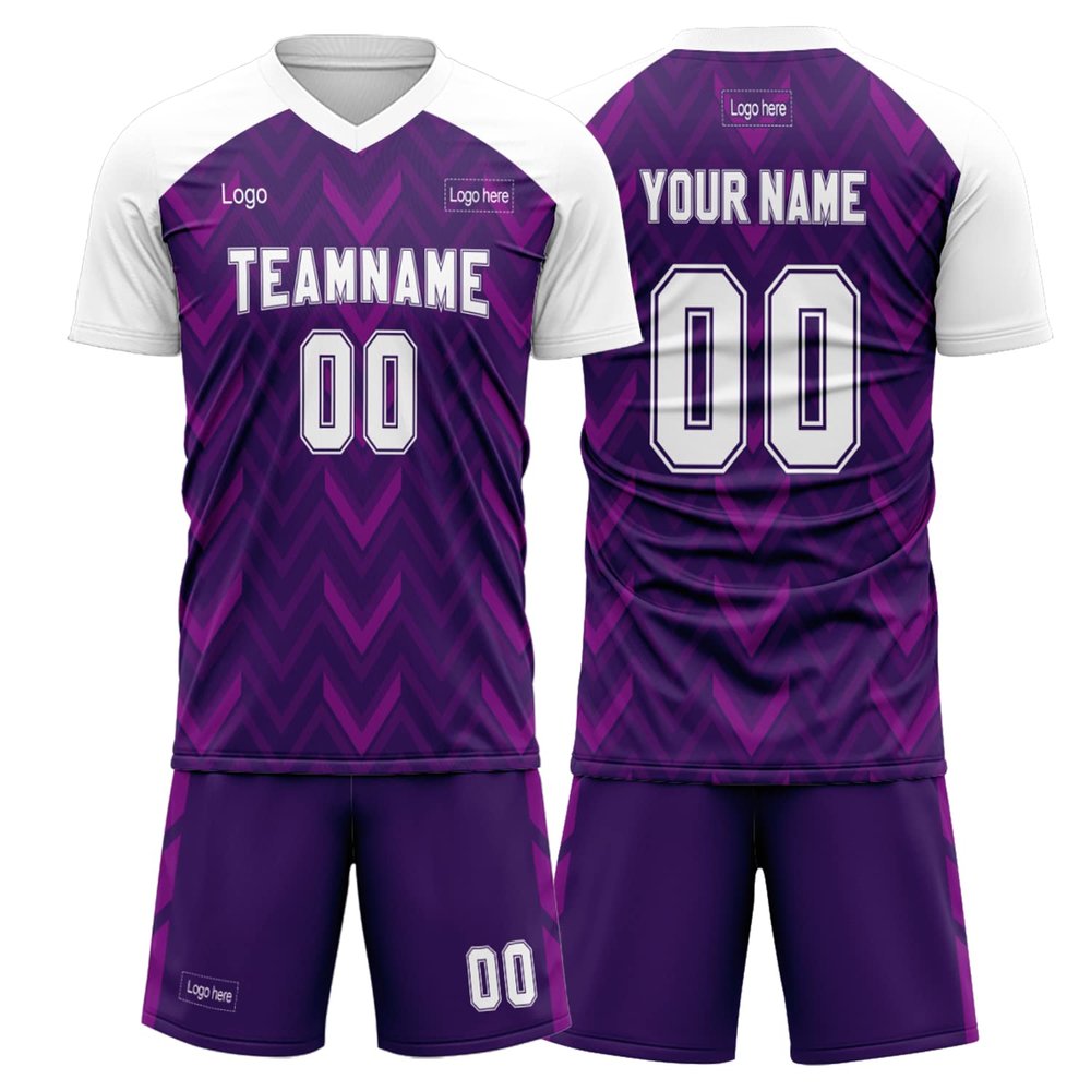 Custom Soccer Jerseys Youth Men Soccer Team Uniforms with Name,Number,Logo, Personalized Jersey Fan Gift Black-Pink