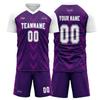 Custom Soccer Jerseys Youth Men Soccer Team Uniforms with Name,Number,Logo, Personalized Jersey Fan Gift Black-Pink view 1