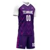 Custom Soccer Jerseys Youth Men Soccer Team Uniforms with Name,Number,Logo, Personalized Jersey Fan Gift Black-Pink view 3