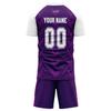 Custom Soccer Jerseys Youth Men Soccer Team Uniforms with Name,Number,Logo, Personalized Jersey Fan Gift Black-Pink view 4