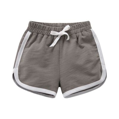 Girls Volleyball Shirts Baby Girls Boys Shorts Cotton Active Athletic Running Sleeping for Toddler (Grey, 2-3 Years)