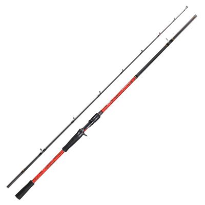 Sougayilang Inshore Saltwater Fishing Rods, Spinning Rods and Casting Rods with AAA Cork Handles,IM7 Toray Carbon Blanks- 7' - Red- Casting