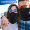 SHEVERCH 2 pack Red Neck Gaiter Mask for Men Women UV Sun Protection Windproof Gator Face Cover Scarf Fishing Cycling Hiking Ski view 3