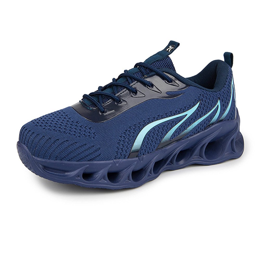 Dressnu Men's Running Casual Shoes Comfortable Spring Sports Shoes Light and Breathable Dark Blue 11.5