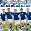 6 Pcs Athletic Headbands for Kids - Boys Football Headbands, Tie Dye Youth Sweat Absorbing Elastic Hairbands view 4