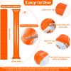 Sosation 36 Pcs Team Spirit Accessories, Cheerleading Pom Poms Hand Clappers Party Favors and Thunder Sticks Noise Makers for Sporting Events Football Baseball Cheering Essentials(Orange) view 3