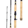 Sougayilang Inshore Saltwater Fishing Rods, Spinning Rods and Casting Rods with AAA Cork Handles,IM7 Toray Carbon Blanks- 7' - Golden- Casting view 2