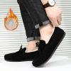 Dressnu Winter beans shoes men's velvet frosted snow boots warm cotton shoes casual non-slip shoes Black 8 view 2