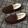Dressnu Winter beans shoes men's velvet frosted snow boots warm cotton shoes casual non-slip shoes Black 8 view 3
