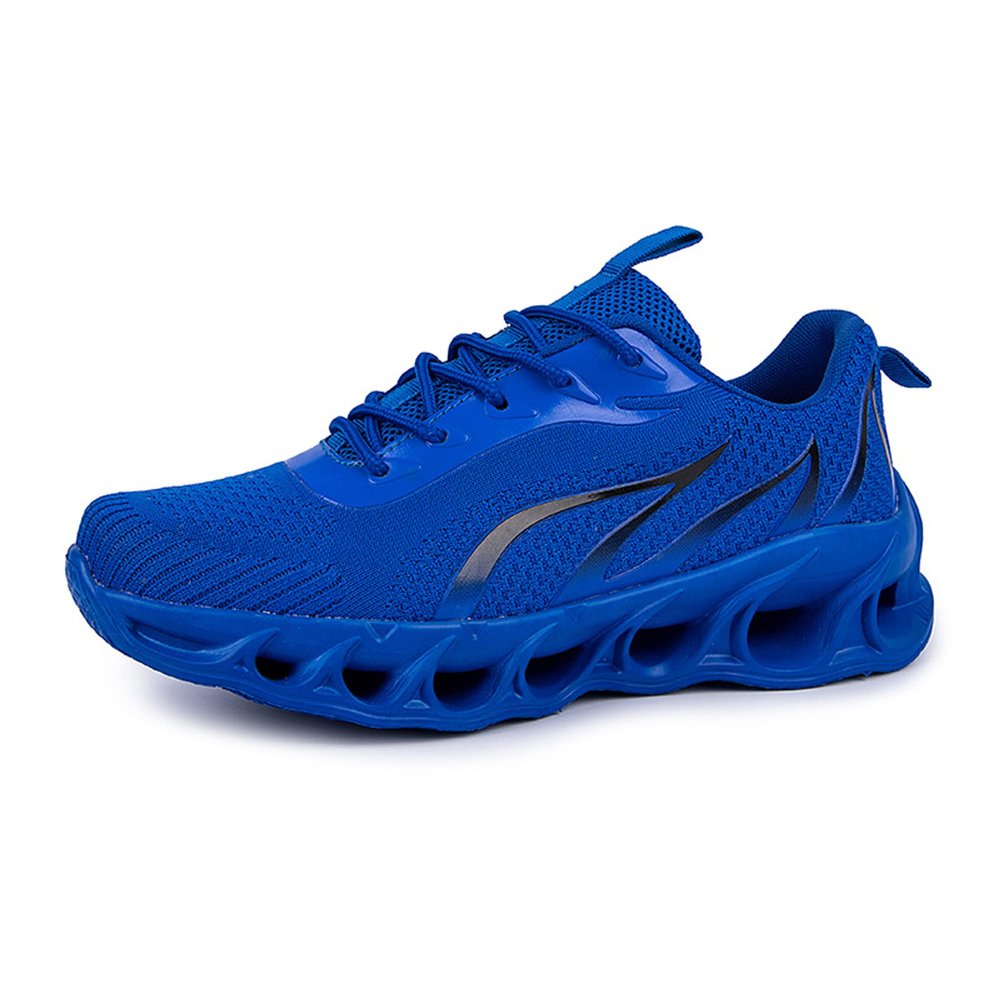 Dressnu Men's Running Casual Shoes Comfortable Spring Sports Shoes Light and Breathable Royal Blue 6.5