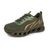 Dressnu Men's Running Casual Shoes Comfortable Spring Sports Shoes Light and Breathable Army Green 8 view 1