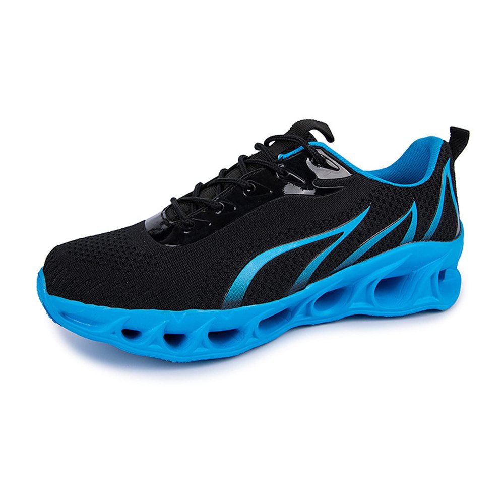 Dressnu Men's Running Casual Shoes Comfortable Spring Sports Shoes Light and Breathable Black 2 9