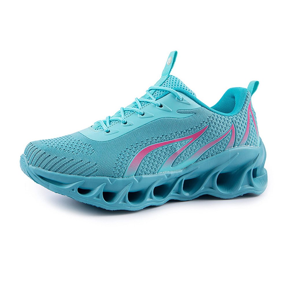 Dressnu Men's Running Casual Shoes Comfortable Spring Sports Shoes Light and Breathable Sky Blue 10.5