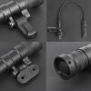 NOBUHIRO M300B 520 Lumens Tactical Flashlight, with Replaceable Mounting Rotating Base, Suitable for 20mm Picatinny & Mlok/Keymod Rail, Include with Remote Pressure & Push Button Switch (M300B) view 3