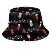 Musical Note Music Bucket Hat for Women Girls Summer Travel Fisherman Beach Sun Hats for Fishing Hiking view 1