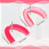 Kathfly 100 Pcs Youth Mouth Guard Football Mouth Guards Bulk Sports Mouthguard Athletic Football Mouthpiece Gum Protection for Boxing Basketball Hockey Karate(Fresh Colors) view 2