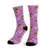 Artsadd Best Sister Ever Socks, Custom Sister Face Socks, Best Gift For Sibling, Personalized Socks Gift For Family Friends, Valentine Socks, Couple Gifts, Birthday Gifts view 1