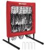 Baseball/Softball Net Best Hitting Nets Target, Sports Pitching Net with Strike Zone Portable 9-Grid Pitching Aid, Adjustable Height Training Equipment for All Ages and Skill Levels view 1
