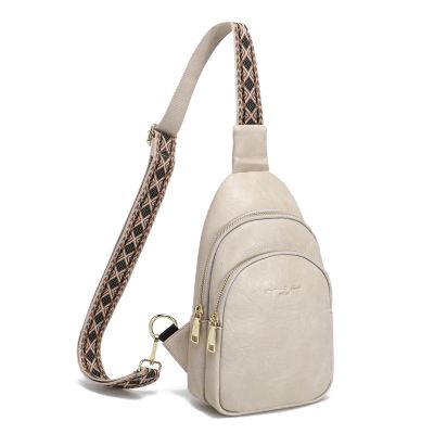 Haytijoe Anti Theft Crossbody Bags for Women Vegan Leather Sling Bag Travel Purses Fanny Pack