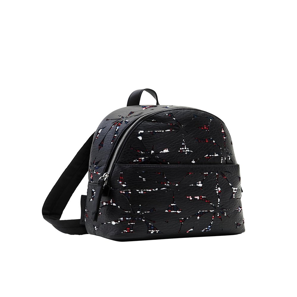 Desigual Small Die-Cut Flower Backpack