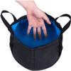 Portable Travel Outdoor Camping Hiking Wash Basin Bucket Sink Folding Camp Picnic Vegetables Basin Bucket Travel Footbath Foot Soak Basin Washbasin Fishing Bucket with Carrying Pouch, 8.6L view 4