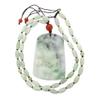 2.6" China Nature Certified Grade A Jadeite Jade Auspicious Dragon Necklace Pendant 2086 view 1