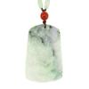 2.6" China Nature Certified Grade A Jadeite Jade Auspicious Dragon Necklace Pendant 2086 view 3