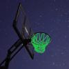 Nightlight Basketball Net, 50cm Self Luminous Basketball Net Replacement Nylon Ball Shooting Net for Daily Trainning Green view 2