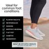 ABEO MXV Shift Womens Metatarsal Footbed Walking Shoes | Orthopedic Shoes for Women | Ball of Foot Pain Relief | Metatarsalgia Shoes Black, 8 Medium view 4