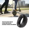 10 Inch Unicycle Electric Wheel, Scooter Tires Rubber with Strong Grip Anti Skid 80/656 Electric Scooter Inner Outer Tire Set view 3