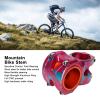 Aluminium Alloy Bike Stem, Mountain Bicycle Down Stem 31.8x35mm Handle Bar Handlebar Riser Accessory(Rose Red Blue) view 3