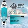Roc Inflatable Stand Up Paddle Boards with Premium SUP Paddle Board Accessories, Wide Stable Design, Non-Slip Comfort Deck for Youth & Adults (Teal) view 3